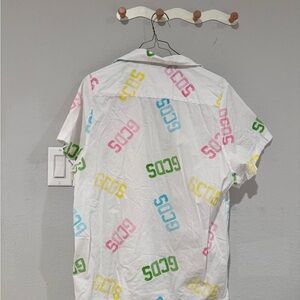 GCDS oversized short sleeve shirts